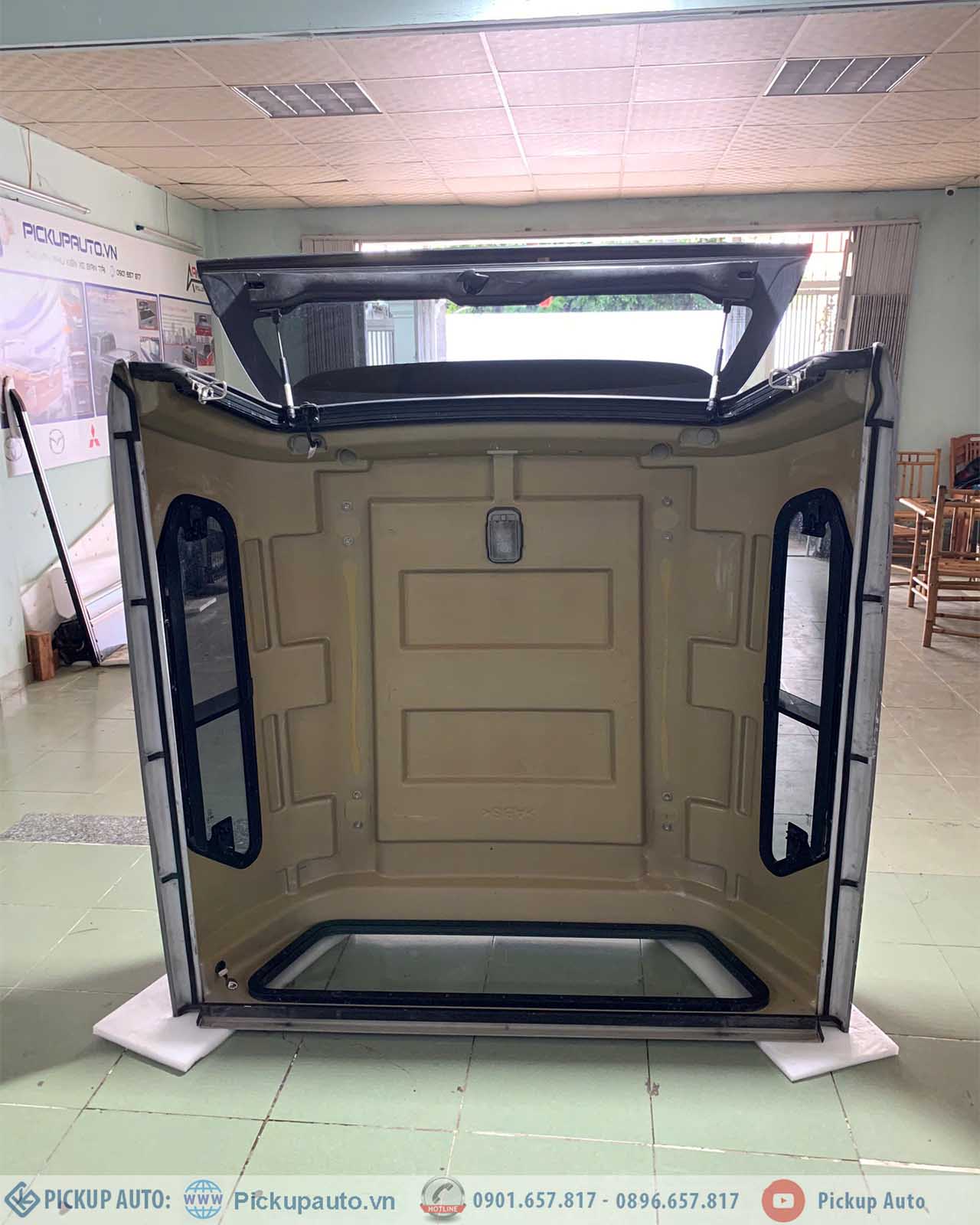 nắp cao xe Triton 2021 cũ