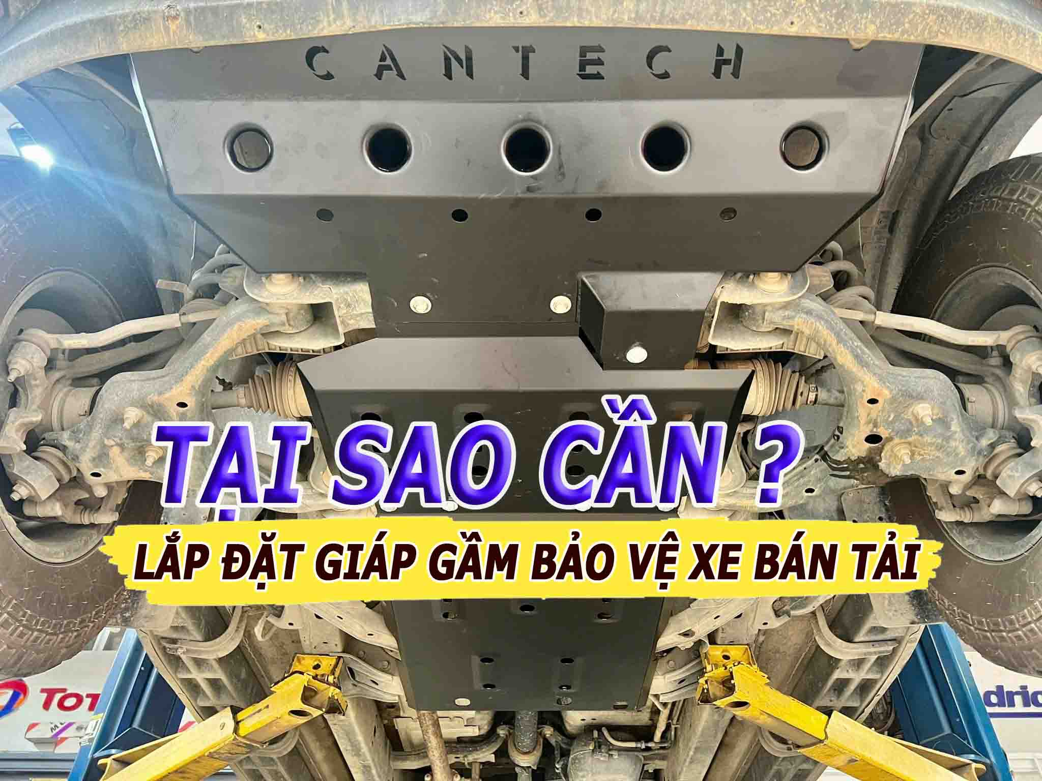 TẠI SAO CẦN LẮP TẤM GIÁP GẦM BẢO VỆ CHO XE BÁN TẢI?