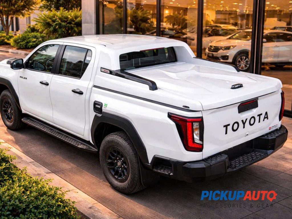 nắp thấp xe bán tải hilux 2026