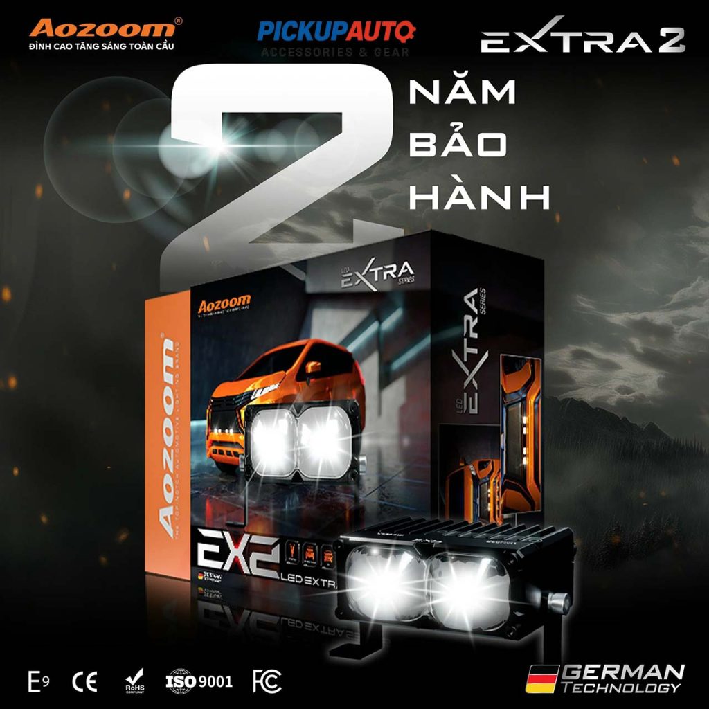 đèn gầm tăng sáng xe bán tải